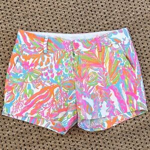 Lilly Pulitzer The Callahan Short in Scuba to Cuba - Size 8